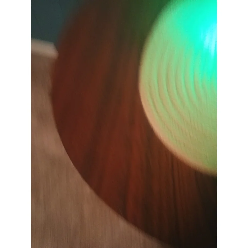 Vintage GE 36 LED Green , Lighted, Plastic, Plug-In